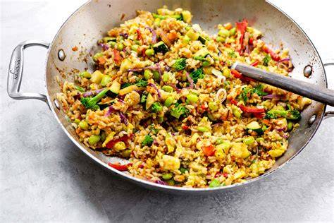 Stir the rice