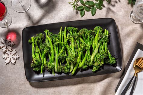 Stir-Frying Mini Broccoli