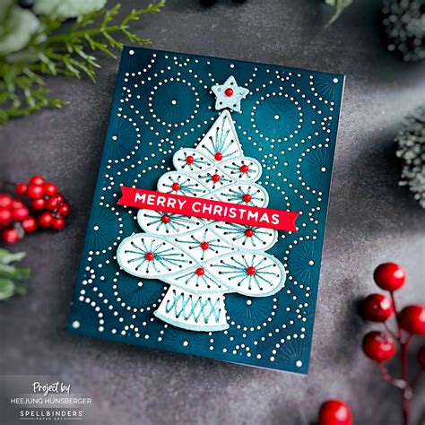 Stitched Christmas Background