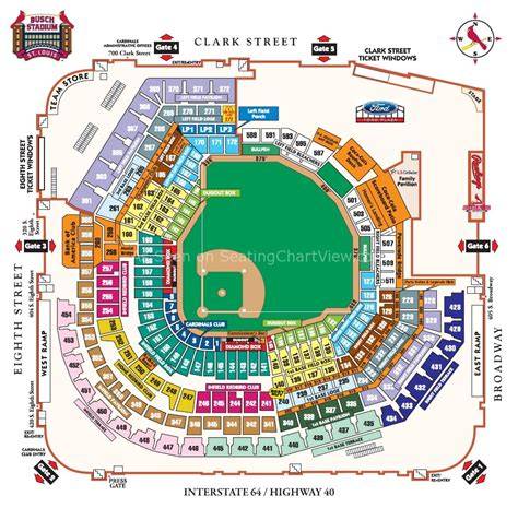 Stl Busch Stadium Seating Chart