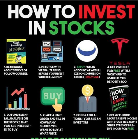 TIPS FOR STOCK MARKET INVESTING Stock market, Stock market investing