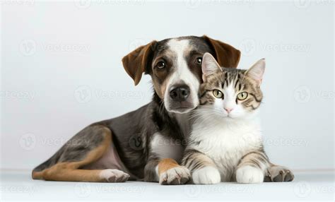 Stock Dog Cat Photo
