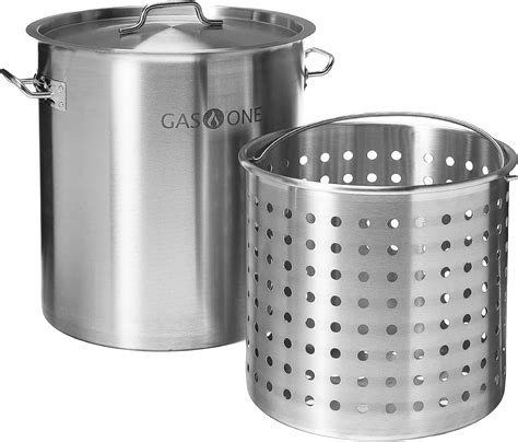 Stock Pot With Basket