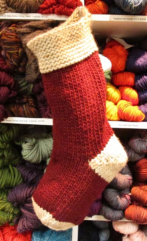 Stocking Knit Pattern