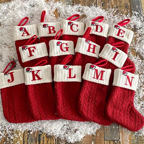 Stocking With Letter