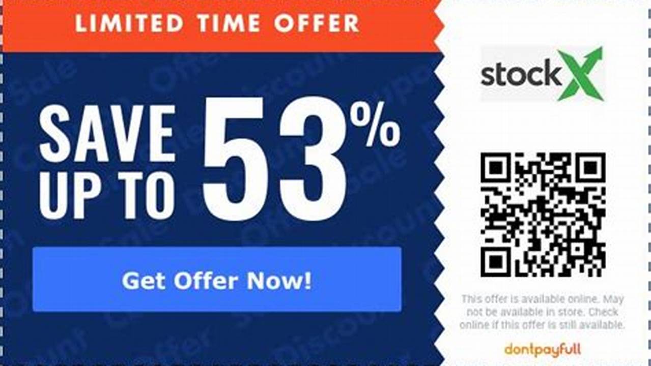 Stockx Discount Code January 2024