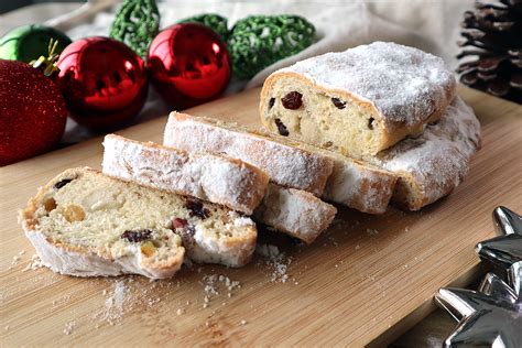 Badigeonnage du stollen avant cuisson