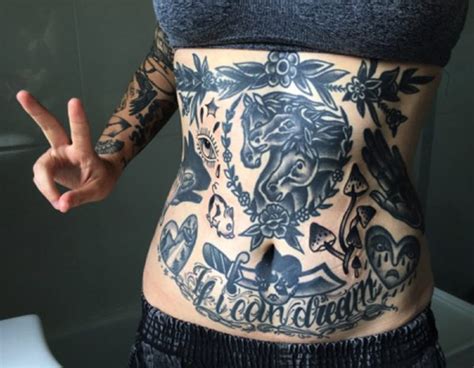 100 Best Stomach Tattoos Ideas For Men and Women To Try (2020)