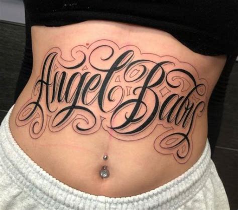 Stomach Tattoos Womens