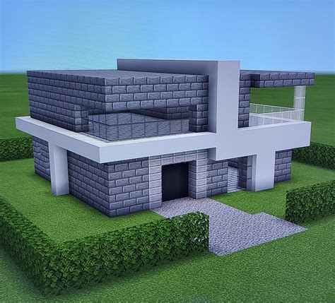 Stone Brick House Minecraft
