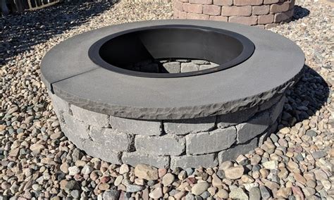 Stone Cap For Fire Pit