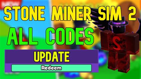Stone Miner Simulator 2 Codes - Roblox