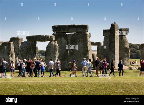 Stonehenge Visitors