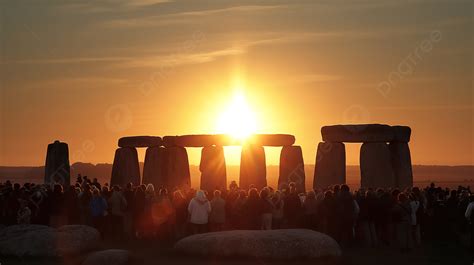 Stonehenge at sunset