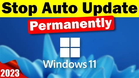 Stop Automatic Updates in Windows 11 Permanently