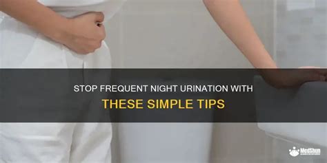 Stop Frequent Urination: Simple Relief Tips