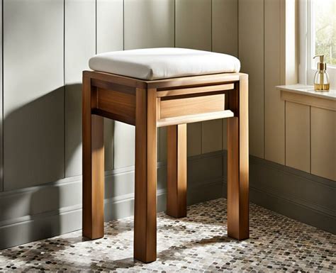 Stop Struggling to Get Ready: How a Bathroom Vanity Stool Can Make Life Easier!