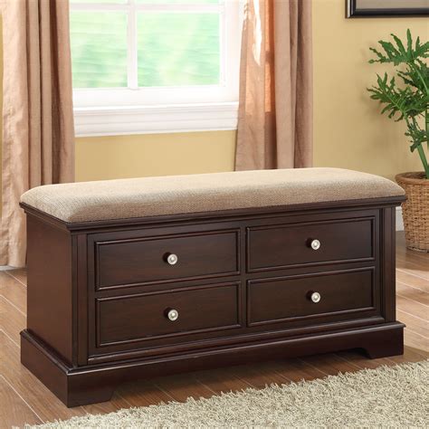 Tilson solid rustic oak bedroom furniture blanket storage box chest