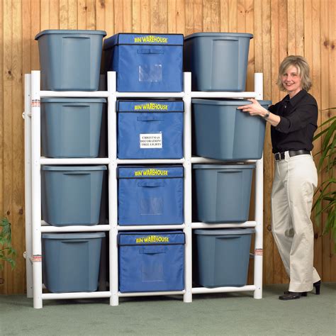 Storage Shelf With Bins: The Perfect Solution For Organizing Your Home