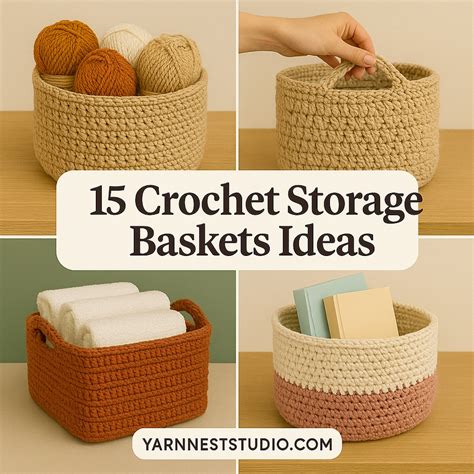 Storage For Crochet Supplies