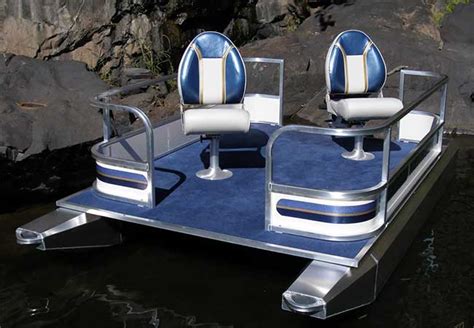 Storage Options on Mini Pontoon Fishing Boats