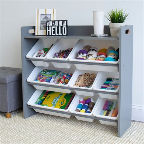 Storage Shelf With Bins: The Perfect Solution For Organizing Your Home