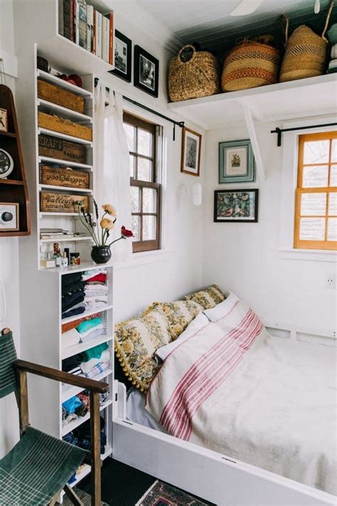 Storage space in bedroom