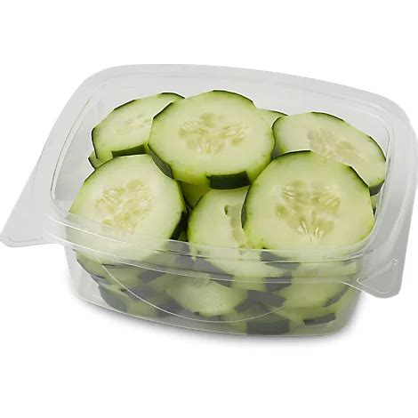 Store-Bought Fresh Cut Cucumbers Are Less Acidic