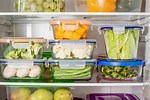 Storing Food in Prep Refrigerator
