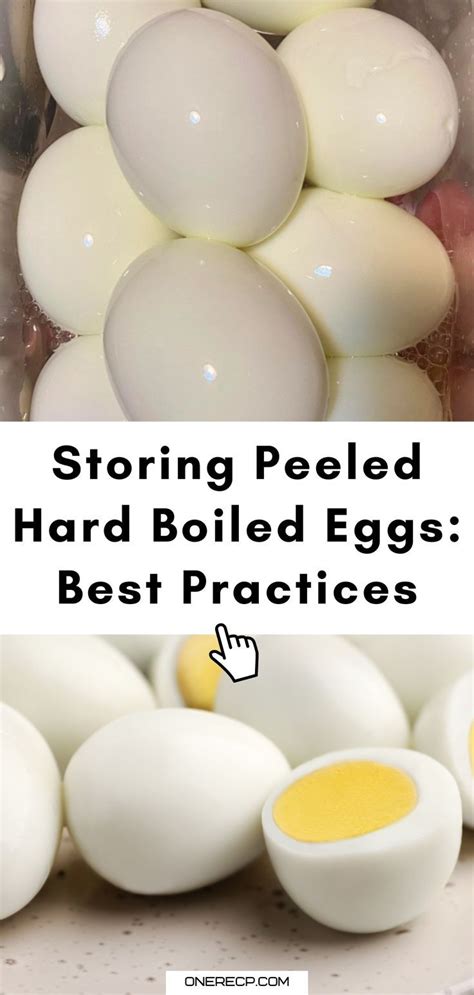 Storing Hard-Boiled Eggs