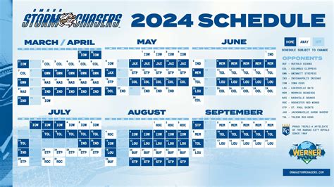 Storm Chasers Schedule 2024