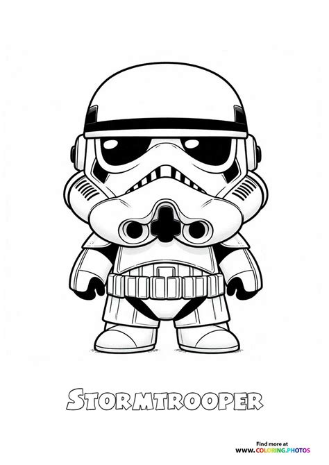 Stormtrooper Coloring Page