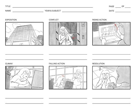 Storyboard Sample Template