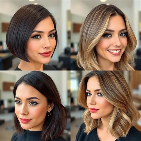 Straight Bob vs. Wavy Bob