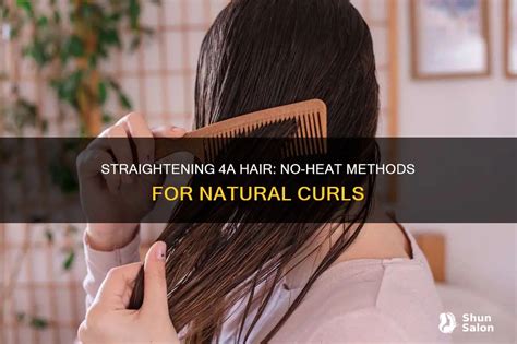 Straighten Hair: 4 Natural Methods That Work