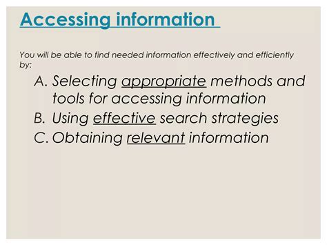 Accessing Strategies Image
