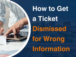 Strategies for Getting Your Ticket Dismissed
