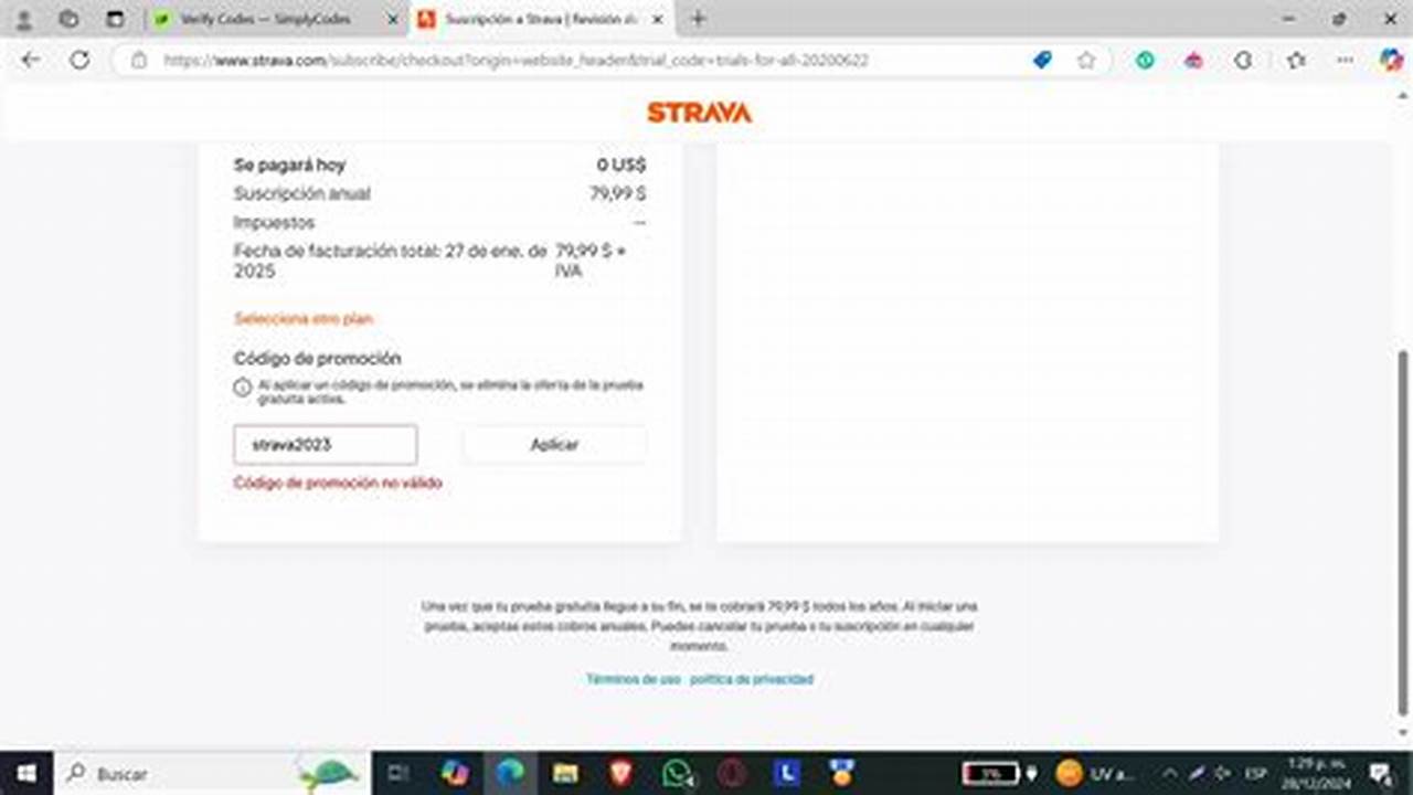 Strava Subscription Promo Code 2024