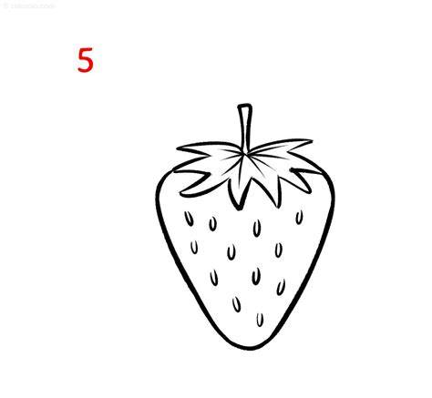 Strawberries Drawing