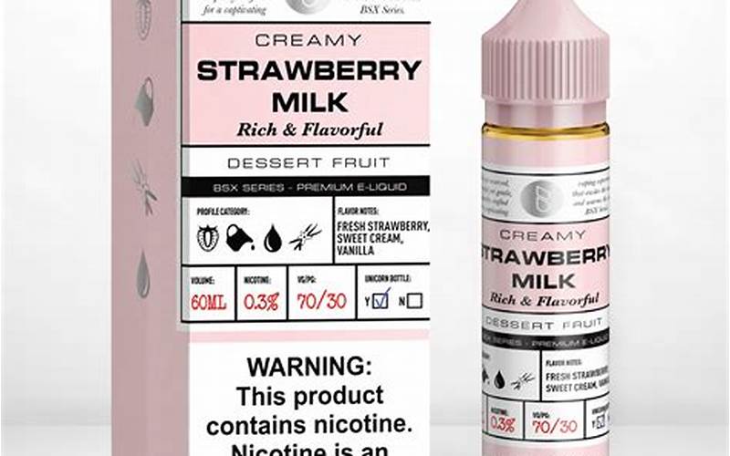 Strawberry Milk Vape Juice