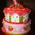 Strawberry Shortcake And Friends Birthday Cake