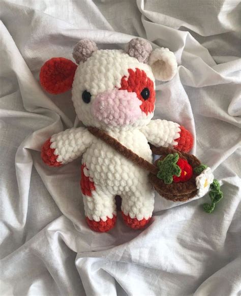Strawberry Cow Crochet