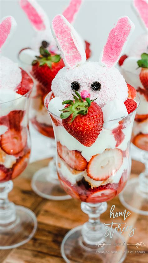Strawberry Easter Dessert