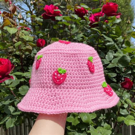 Strawberry Hat Crochet
