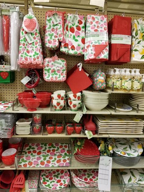 Sweeten Your Home with Strawberry Bliss: Explore the Delectable Strawberry Kitchen Decor Collection at Hobby Lobby!