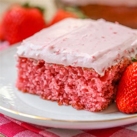 Strawberry Sheet Cake Recipe
