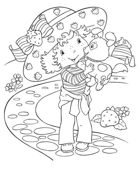 Strawberry Shortcake Color Pages