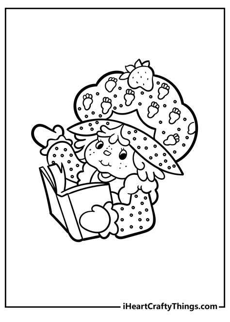 Strawberry Shortcake Coloring Page