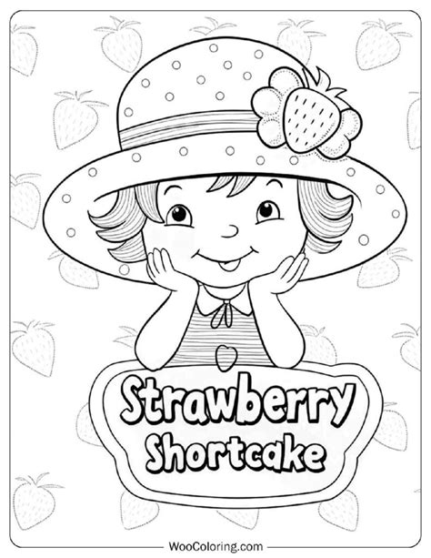 Strawberry Shortcake Coloring Pages Printable Homes sungallar