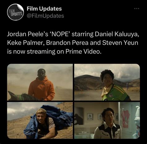 Streaming Sites for Nope